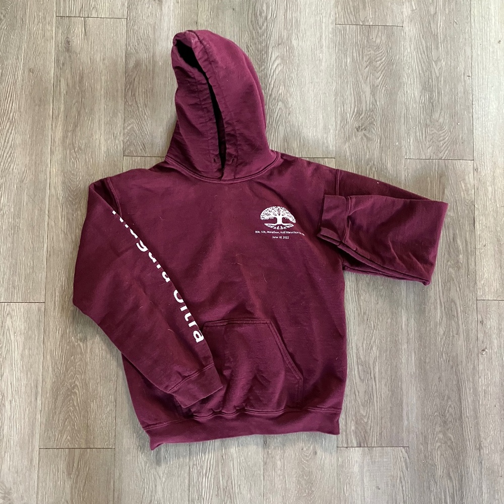Burgundy Niagara Ultra Hoodie - Unisex Size S